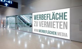 Flughafenwerbung